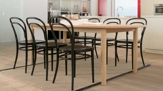 Cette icône du design intemporel s’intègre parfaitement dans les salles à manger privées. | © Thonet GmbH